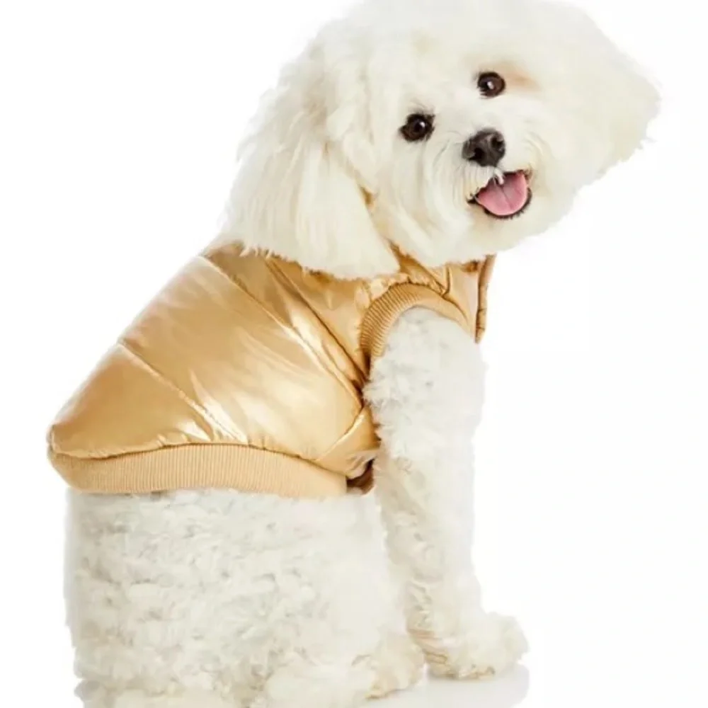 Pet Project LA - Found My Animal Puffer Coat With Removable Hood - Gold M
